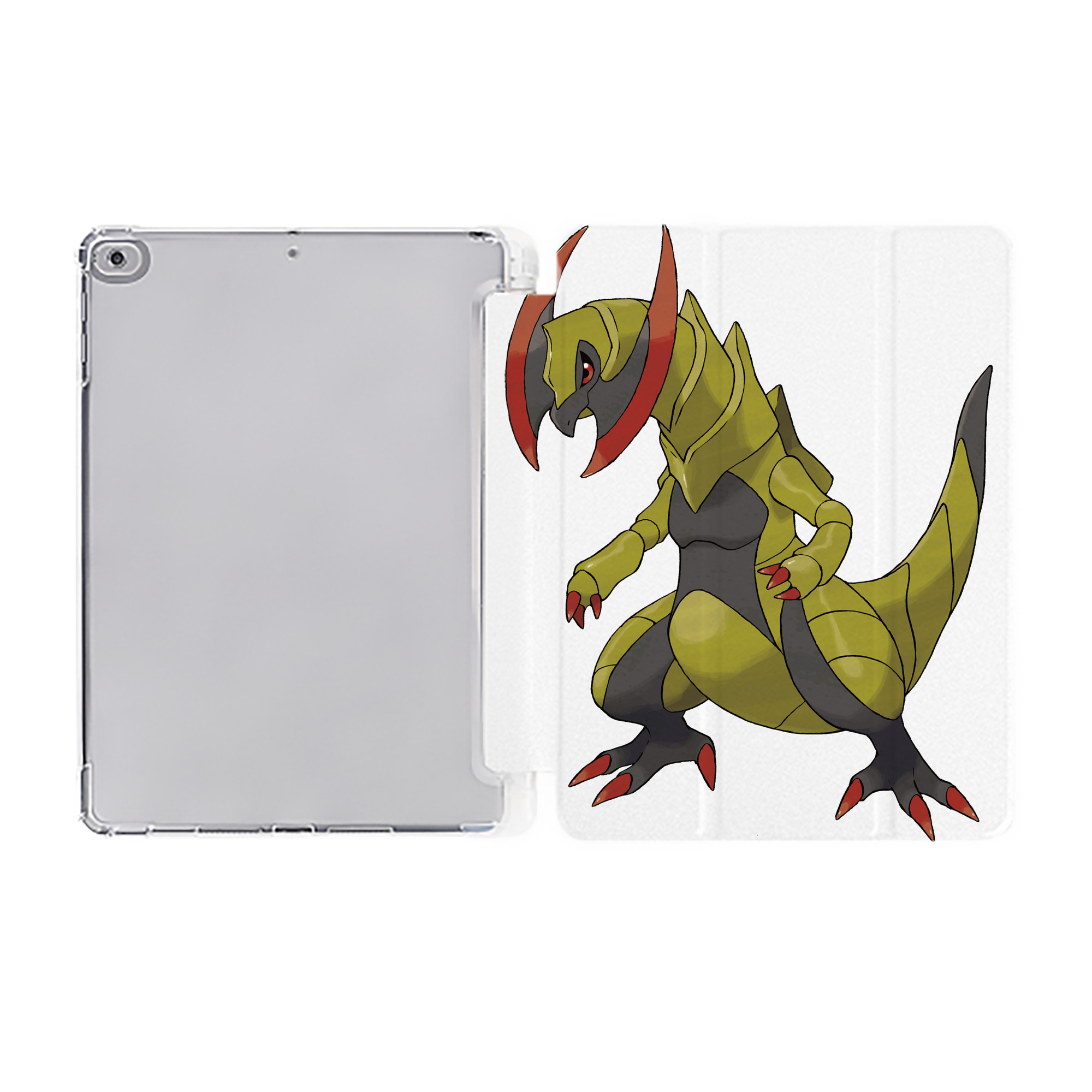 （画像用） ポケットモンスター Pokémon IPad ケース ペン収納付き 三つ折りスタンド PUレザー×シリコン 対応機種9.5/10.5/10.9インチ